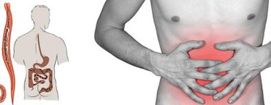 simptomele paraziților în corpul uman